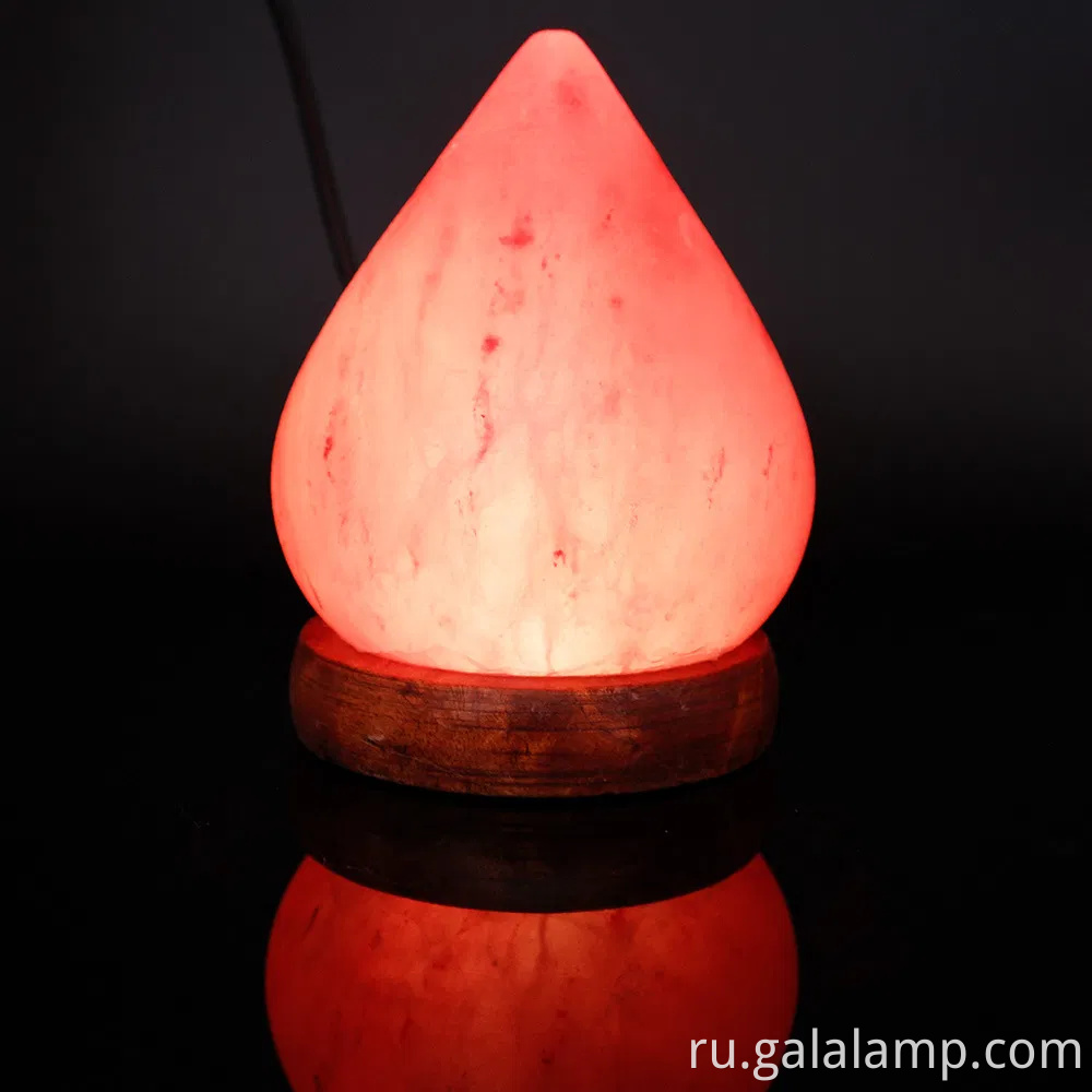 Оптовая гималайская солевая лампа со светодиодными фонарями для украшения дома